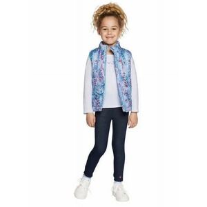 NEW! SPYDER Girls Insulated Puffer Vest Jacket Pink Blue Toddler SZ 2T